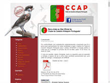 Tablet Screenshot of ccap.avespt.com